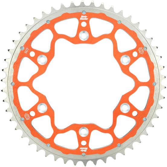 Couronne MOTO MASTER Bi-métal - Pas 520 - 48 Dents Orange - HUSQVARNA KTM