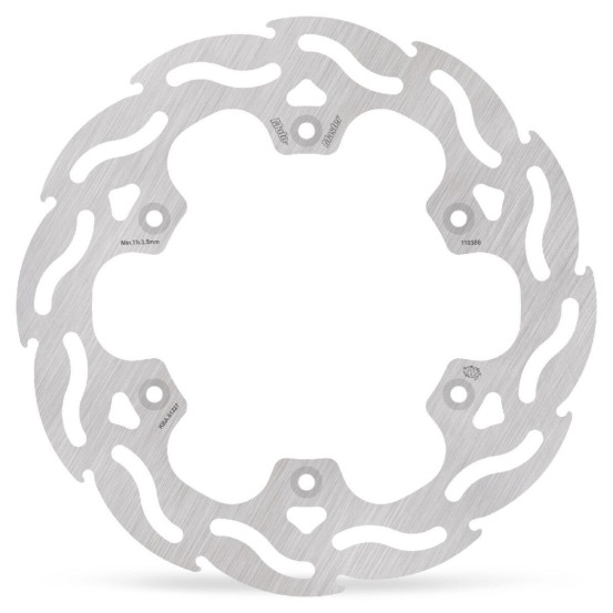 Disque de frein arrière MOTO MASTER Flame - YAMAHA 125 / 250 YZ 1985-1997 125 DT E / R / MX 125 TDR 400 YZF