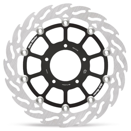 Disque de frein avant gauche MOTO MASTER Flame - MV AGUSTA 675 / 800 Brutale / F3 800 Rivale / Stradale / Turismo Veloce