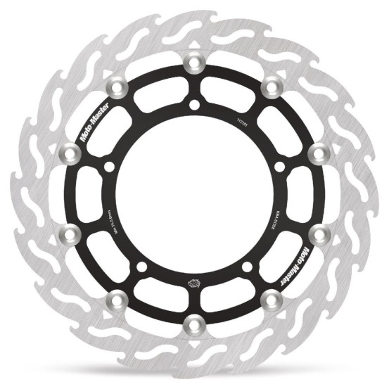 Disque de frein avant gauche MOTO MASTER Flame Racing series - Épaisseur 5,5mm - YAMAHA 1000 YZF R-1 2012-2014
