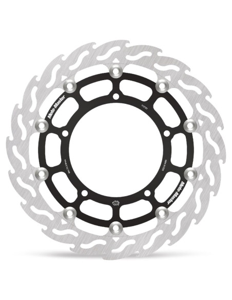 Disque de frein avant gauche MOTO MASTER Flame Racing series - Épaisseur 5,5mm - YAMAHA 1000 YZF R-1 2012-2014