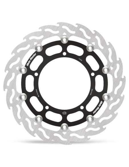 Disque de frein avant droit MOTO MASTER Flame Racing series - Épaisseur 5,5mm - YAMAHA 1000 YZF R-1 2012-2014