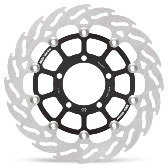 Disque de frein avant gauche MOTO MASTER Flame Racing series - Épaisseur 5,5mm - TRIUMPH