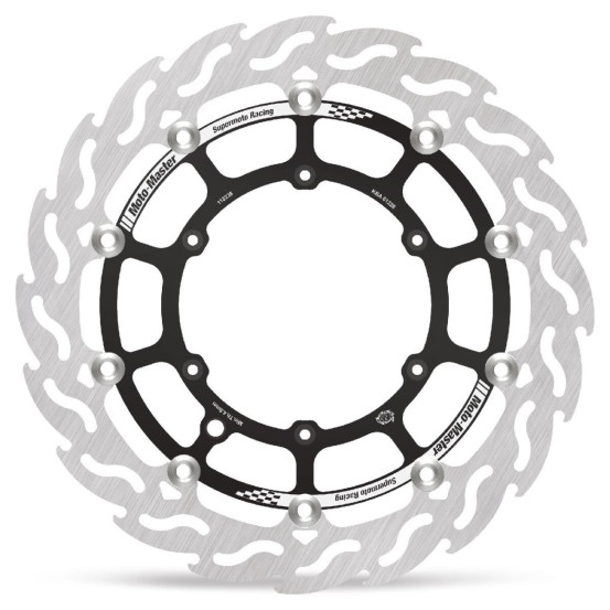 Disque de frein supermotard MOTO MASTER Flame 320mm - Pour étrier 4 pistons SMR - HUSABERG / HUSQVARNA / KTM