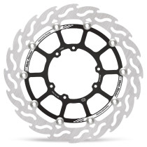 Disque de frein avant gauche MOTO MASTER Flame - HONDA 125 / 250 / 500 CR 250 CRF R / L / M / X 450 CRF R / X