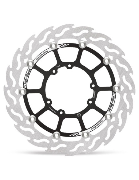 Disque de frein avant gauche MOTO MASTER Flame - HONDA 125 / 250 / 500 CR 250 CRF R / L / M / X 450 CRF R / X