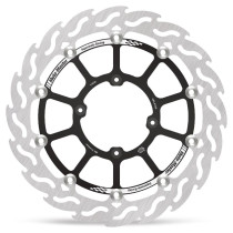 Disque de frein supermotard MOTO MASTER Flame 320mm - Pour étrier 4 pistons SMR - HONDA 80 CR / 85 CR / 150 CRF R 2007-2014