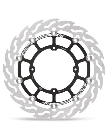 Disque de frein supermotard MOTO MASTER Flame 320mm - Pour étrier 4 pistons SMR - HONDA CR / XR R / XR L
