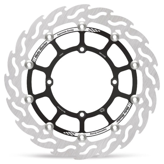 Disque de frein supermotard MOTO MASTER Flame 320mm - Pour étrier 4 pistons SMR - SUZUKI 250 RM-Z / 450 RM-Z