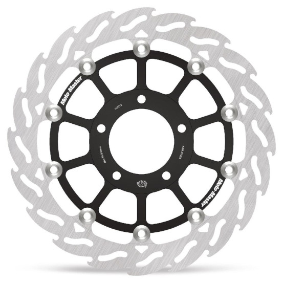 Disque de frein avant gauche MOTO MASTER Flame Racing series - Épaisseur 5,5mm - TRIUMPH