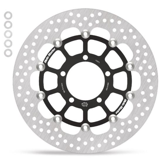 Disque de frein avant gauche MOTO MASTER Halo - TRIUMPH 865 / 900 / 1200 Bonneville 900 StreetTwin 1200 Thruxton