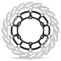 Disque de frein avant gauche MOTO MASTER Flame Racing series - Épaisseur 5,5mm - HUSQVARNA 701 Supermoto / KTM 690 SMC R