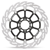 Disque de frein avant gauche MOTO MASTER Flame Racing series - Épaisseur 5,5mm - APRILIA 1000 RSV RF / RR 2017