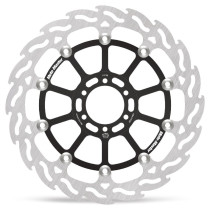 Disque de frein avant droit MOTO MASTER Flame Racing series - Épaisseur 5,5mm - APRILIA 1000 RSV RF / RR 2017