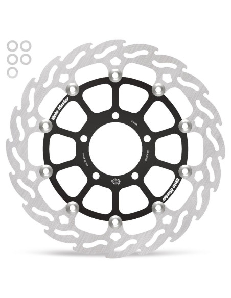 Disque de frein avant gauche MOTO MASTER Flame - KAWASAKI 1000 ZX-10R