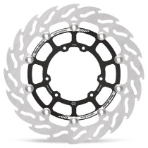 Disque de frein supermotard MOTO MASTER Flame 300mm - Pour étrier 4 pistons SMR - HONDA 125 / 250 / 500 CR 250 / 450 CRF