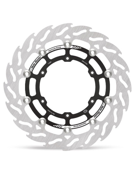 Disque de frein supermotard MOTO MASTER Flame 300mm - Pour étrier 4 pistons SMR - KAWASAKI / SUZUKI / YAMAHA