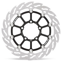 Disque de frein avant gauche MOTO MASTER Flame - TRIUMPH 850 / 900 Tiger 1050 Speed Triple 1200 Scrambler 2500 Rocket III