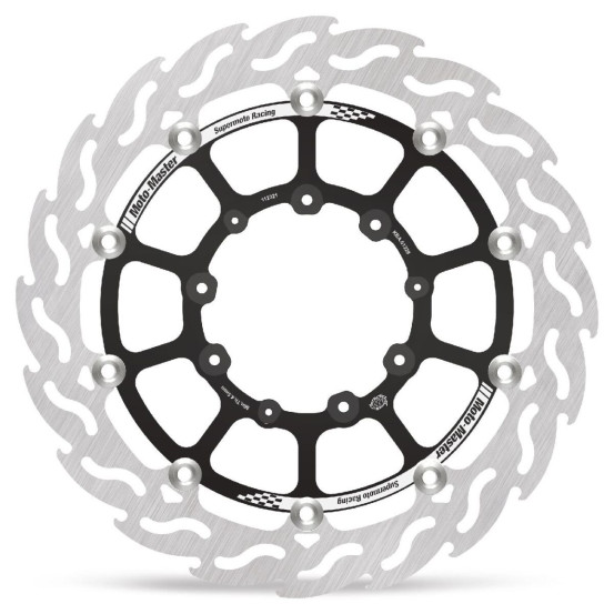 Disque de frein supermotard MOTO MASTER Flame 320mm - Pour étrier 4 pistons SMR - HONDA 450 CRF L