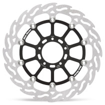 Disque de frein avant gauche MOTO MASTER Flame Racing series - Epaisseur 5,5mm - DUCATI 1200 / 1260 / V4 Multistrada