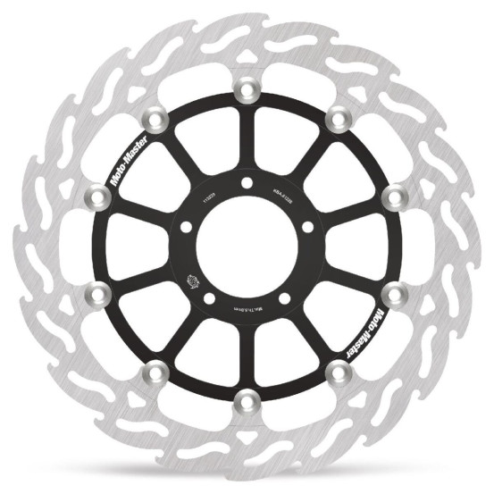 Disque de frein avant gauche MOTO MASTER Flame Racing series - Epaisseur 5,5mm - DUCATI 1098 / 1198 / 1199 / 1299 / V4 Panigale