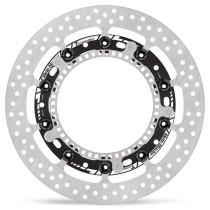 Disque de frein avant gauche MOTO MASTER Halo T-Floater Professional Racing series - 320mm - BMW