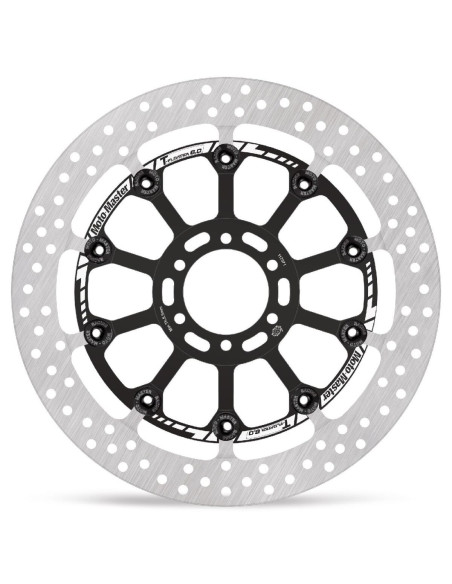 Disque de frein avant MOTO MASTER Halo T-Floater Professional Racing series - 320mm - APRILIA / DUCATI / KTM / QJ MOTOR