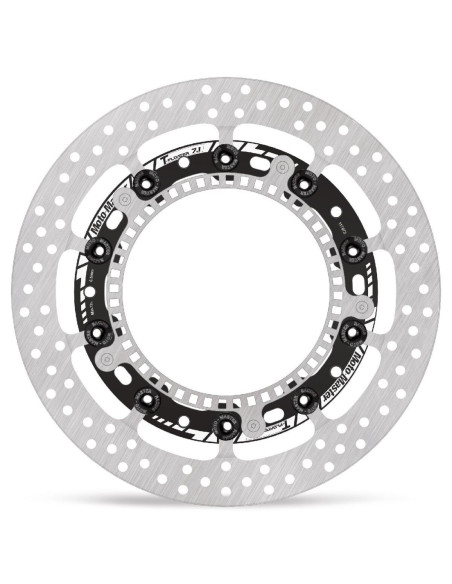 Disque de frein avant gauche MOTO MASTER Halo T-Floater Professional Racing series - 321mm - Epaisseur 7.1mm - BMW