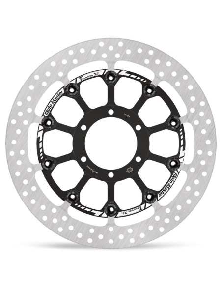Disque de frein avant MOTO MASTER Halo T-Floater Professional Racing series - 320mm - 321mm - Epaisseur 7.1mm - BMW S1000R / RR