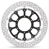 Disque de frein avant MOTO MASTER Halo T-Floater Professional Racing series - 320mm - Epaisseur 7.1mm - HONDA 1000 CBR RR / SP