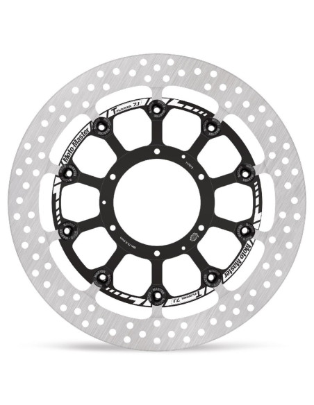Disque de frein avant MOTO MASTER Halo T-Floater Professional Racing series - 320mm - Epaisseur 7.1mm - HONDA 1000 CBR RR / SP