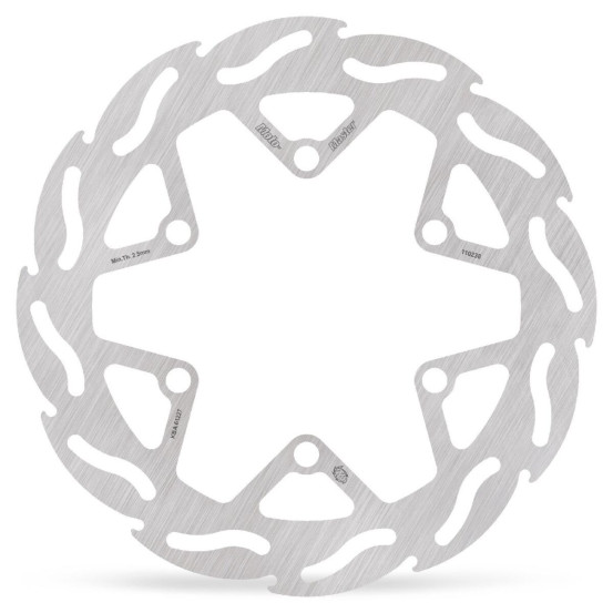 Disque de frein avant gauche MOTO MASTER Flame - KAWASAKI 85 KX 2001-2018 17 / 14 85 KX 2007-2018 19 / 16