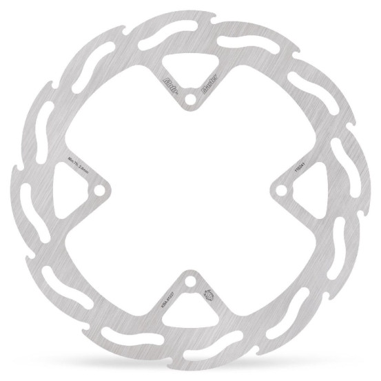 Disque de frein avant gauche MOTO MASTER Flame - HUSQVARNA 85 TC KTM 85 SX 17 / 14 19 / 16