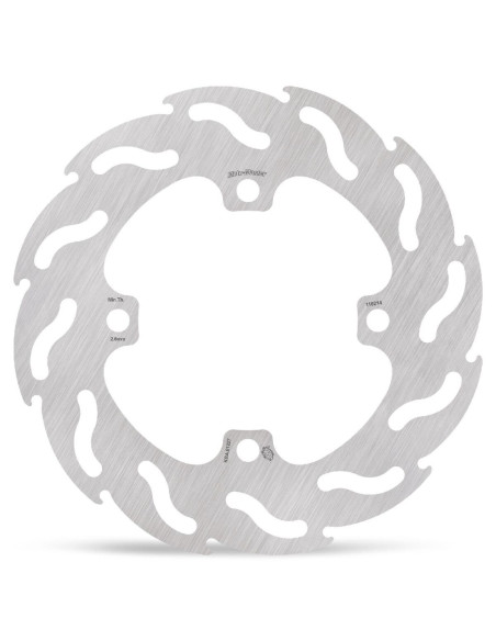 Disque de frein arrière MOTO MASTER Flame - KAWASAKI 85 KX 2001-2018 17 / 14 85 KX 2007-2018 19 / 16