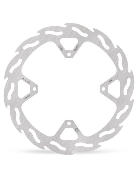 Disque de frein arrière MOTO MASTER Flame - TM 125 / 250 / 300 MX / Enduro 250 / 450 / 530 MX F / EN F