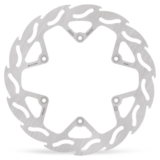 Disque de frein avant gauche MOTO MASTER Flame - YAMAHA 125 / 250 YZ 1992-2000 125 DT R / RE 400 / 426 WRF / YZF