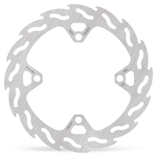 Disque de frein arrière MOTO MASTER Flame Factory 4.4mm - 240mm - KAWASAKI KX / KXF - 450 KLX R / SUZUKI 250 RMZ