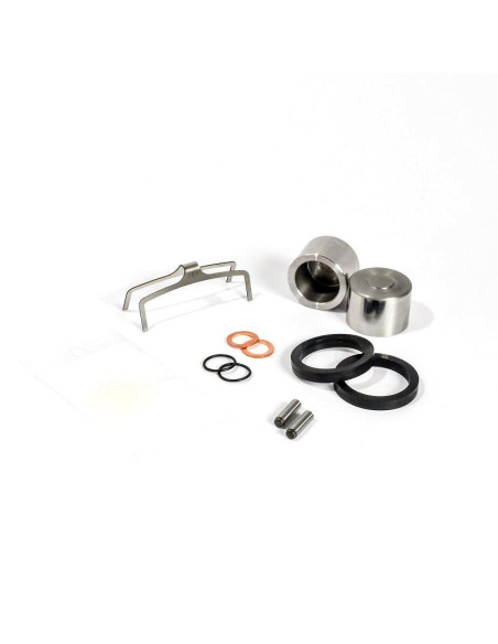 Kit réparation étrier de frein arrière MOTO MASTER 2 pistons MXJ réf 210104 - GAS GAS 65 MC / HUSQVARNA 65 TC / KTM 65 - 85 SX