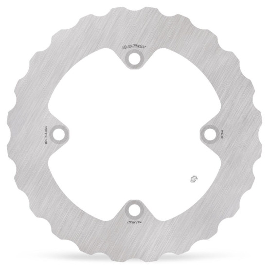 Disque de frein arrière MOTO MASTER Nitro Mud series - 220mm - SHERCO 125 / 250 / 300 / 450 / 500 SE / SE-R / SE-i SWM 650 RS
