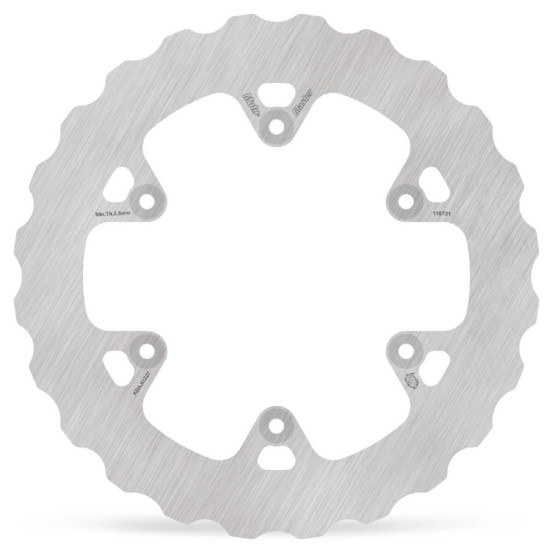 Disque de frein arrière MOTO MASTER Nitro Mud series - 220mm - SHERCO 125 / 250 / 300 / 450 / 500 SE / SE-R / SE-i SWM 650 RS