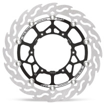 Disque de frein supermotard MOTO MASTER Flame 320mm - Pour étrier 4 pistons SMR - YAMAHA 250 / 450 WR F