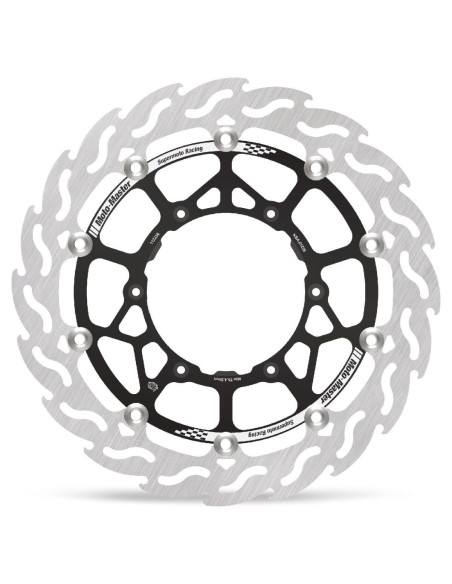 Disque de frein supermotard MOTO MASTER Flame 320mm - Pour étrier 4 pistons SMR - YAMAHA 250 / 450 WR F