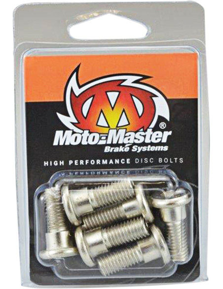 Kit 6 vis disques de frein arrière Moto Master M8x22mm HONDA CR XR 1992 - 2001