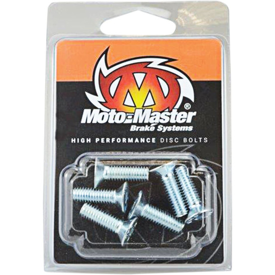 Kit 6 vis de disque de frein avant / arrière Moto Master M6x20mm KAWASAKI SUZUKI YAMAHA