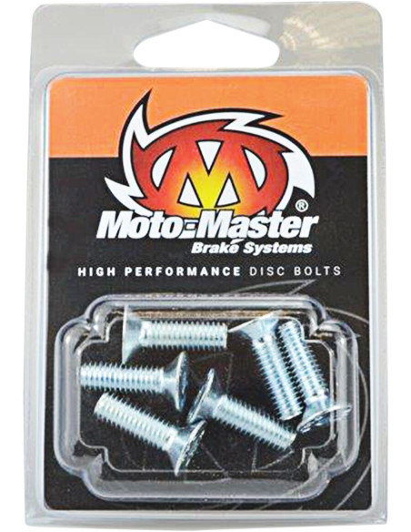 Kit 6 vis de disque de frein avant / arrière Moto Master M6x20mm KAWASAKI SUZUKI YAMAHA
