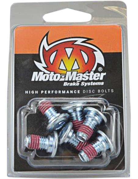 Kit 6 vis disque de frein arrière Moto Master M8x15 Kawasaki Suzuki