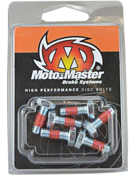 Kit 6 vis disque de frein avant/arrière Moto Master M6x17 Honda 85 CR 150 CRF