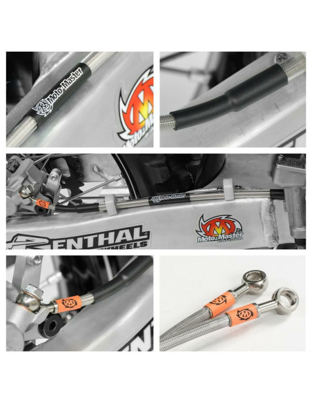 Durite de frein arrière MOTO MASTER - YAMAHA 125 YZ 250 YZ / WR / WR-F 450 YZ-F / WR-F