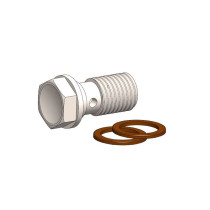 Banjo simple Moto Master M10x1,25mm