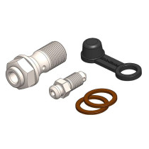 Vis de banjo MOTO MASTER M10x100 avec vis de purge